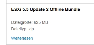 ESXi 5.5 Update 2 Offline Bundle